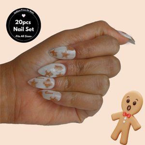 "Ginger Wonderland" 20 Pcs Press-On Nails
